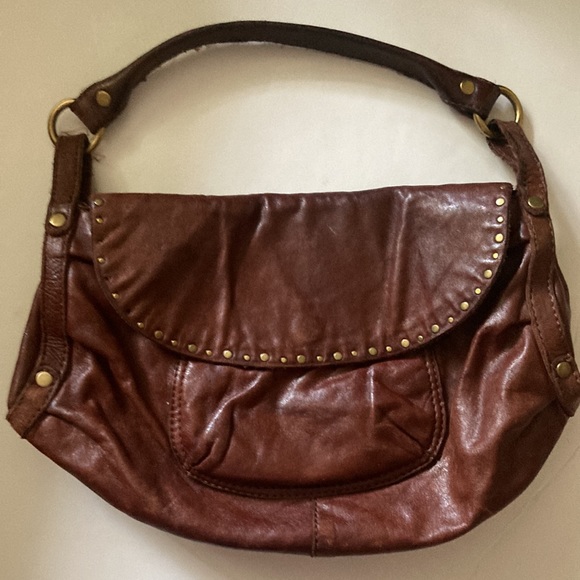 Lucky Brand Brown vintage leather purse bag and wallet - Picture 2 of 13